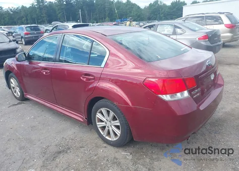 2012 Subaru Legacy 2.5I Premium from USA, damaged, VIN 4S3BMAG68C1027538